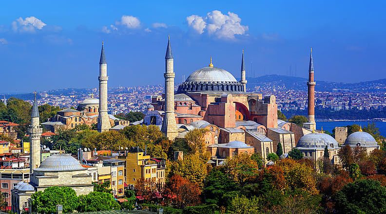 Hagia Sophia in Istanbul, Turkey Hagia Sophia in Istanbul, Turkey