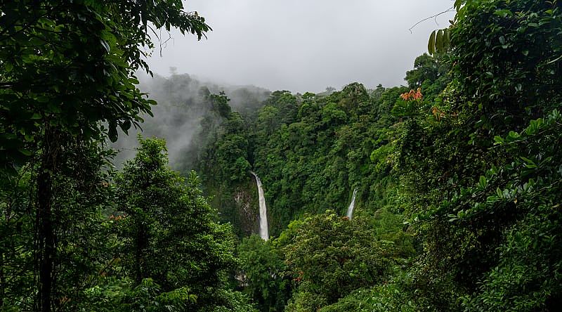 Waterfalls in La Fortuna, Costa Rica