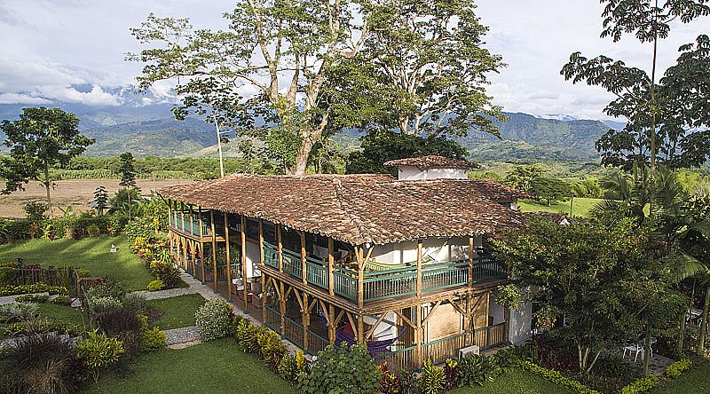 Hacienda Bambusa in Quindío Colombia.  Photo courtesy of Hacienda Bambusa