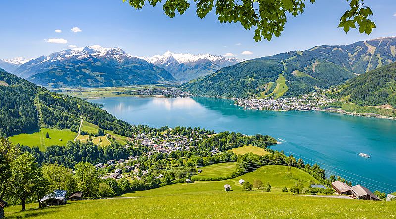 Zell am See, Pinzgau, Austria.