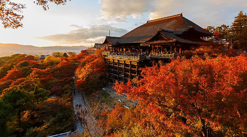 Kiyomizu-dera Temple in Kyoto, Japan