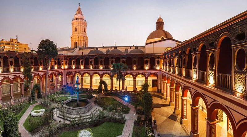 Santo Domingo Monastery in Lima, Peru Santo Domingo Monastery in Lima, Peru