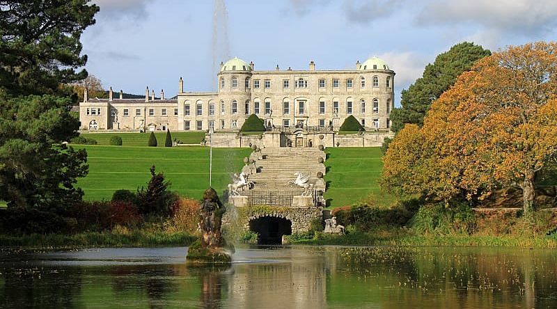 Powerscourt House country estate in Ireland