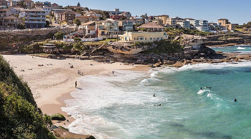 Tamarama Beach in Sydney, Australia Tamarama Beach in Sydney, Australia