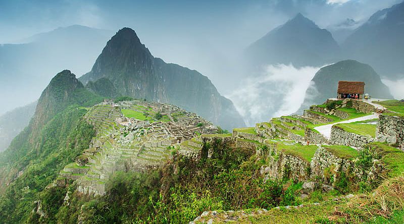 The breathtaking majesty of Machu Picchu sitting in the clouds, Peru The breathtaking majesty of Machu Picchu sitting in the clouds, Peru