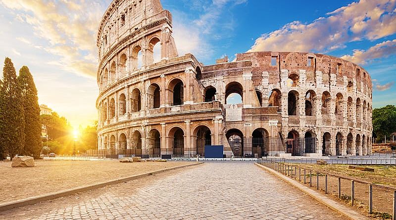 The Colosseum in Rome, Italy The Colosseum in Rome, Italy