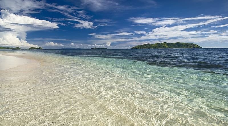 View of the Mamanuca Islands and the Indigo Ocean, Fiji View of the Mamanuca Islands and the Indigo Ocean, Fiji
