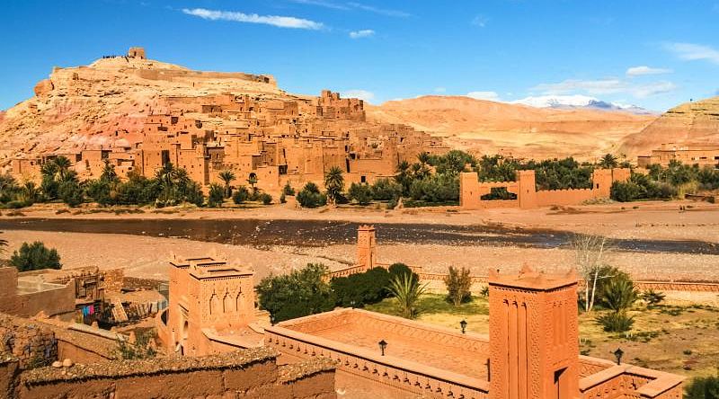 Historic fortified village Ait-Ben-Haddou in Morocco Historic fortified village Ait-Ben-Haddou in Morocco
