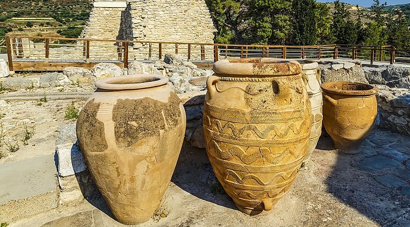 Greece Crete Heraklion Palace of Knossos Greece Crete Heraklion Palace of Knossos