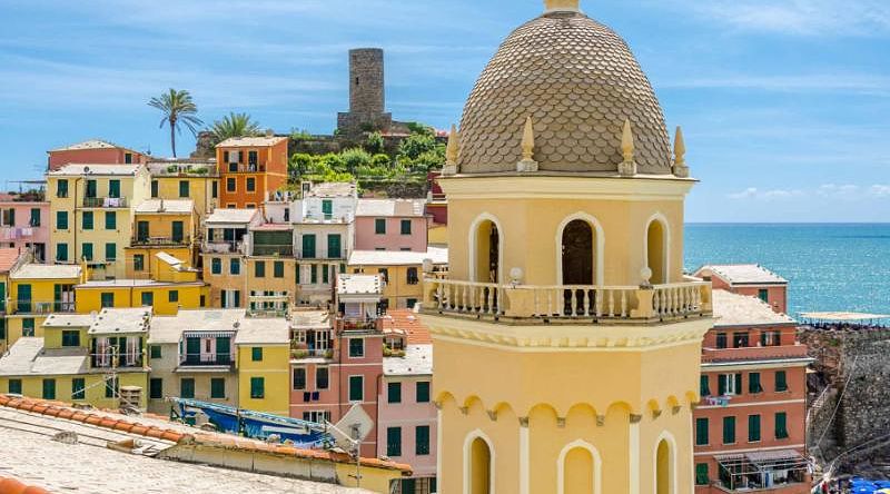 Vernazza town on Cinque Terre in Italy