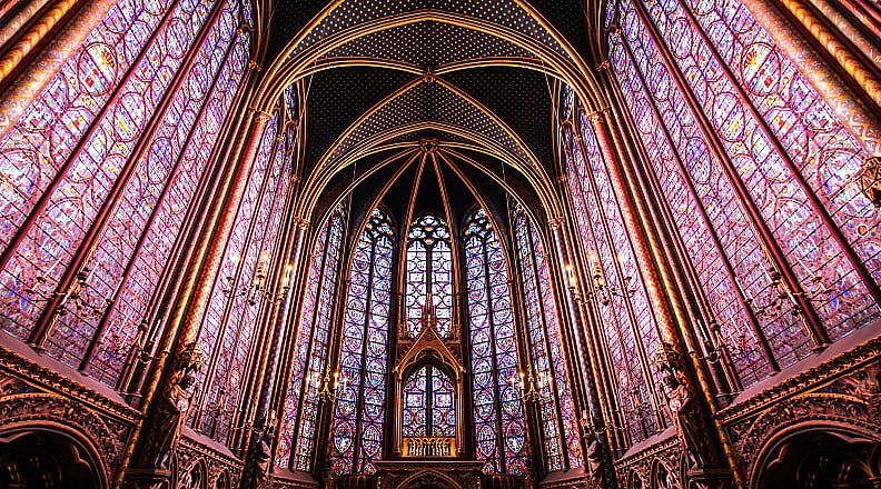 Sainte-Chapelle in Paris, France Sainte-Chapelle in Paris, France