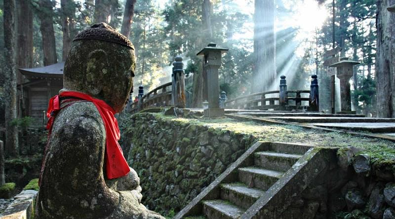 Koya-san, ancient holy mountain cemetery, Japan Koya-san, ancient holy mountain cemetery, Japan