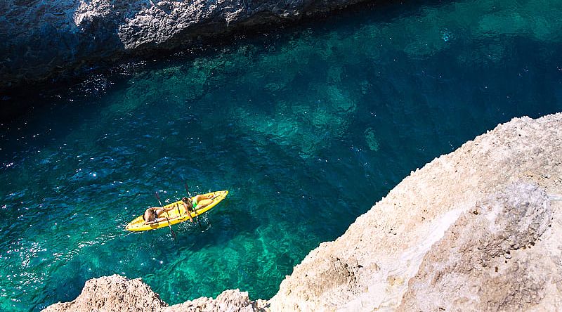 Cave of Papafragas beach in Milos, Greece Cave of Papafragas beach in Milos, Greece