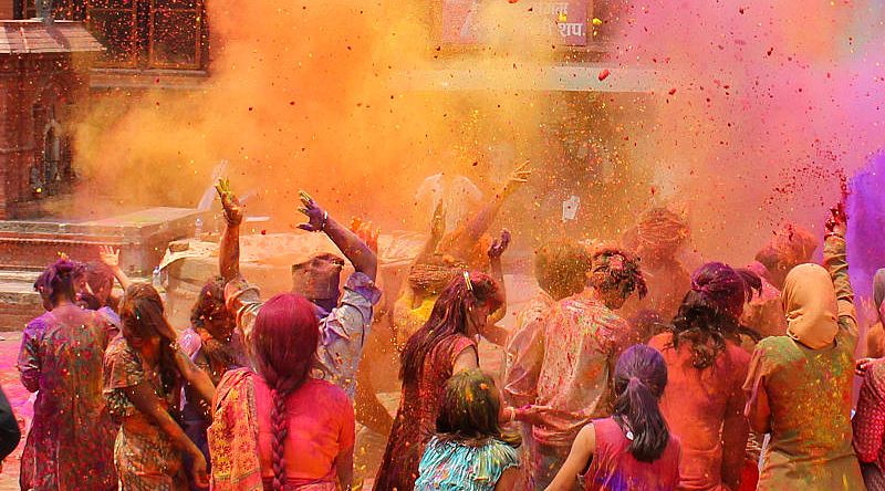 Holi festival in India