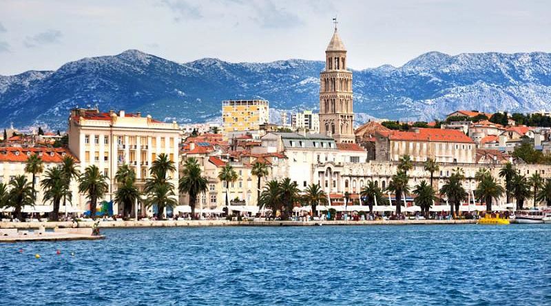 Split is a town on Croatia’s Dalmatian Coast.