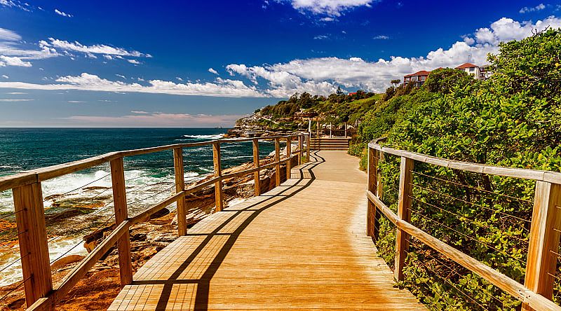 Bondi beach in Sydney, Australia Bondi beach in Sydney, Australia
