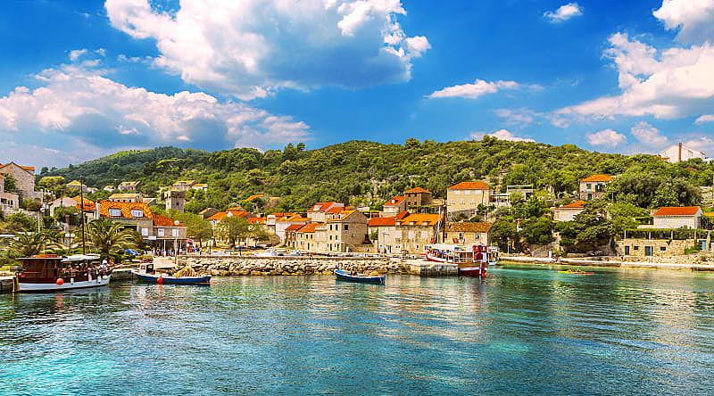 Sipan Island, Croatia. Sipan Island, Croatia.