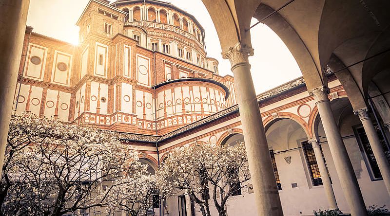 Maria delle Grazie, church and convent in Milan Santa Maria delle Grazie, church and convent in Milan