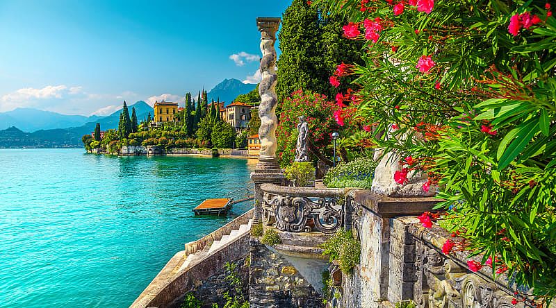 Verenna on Lake Como, Italy