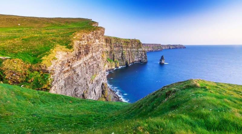 The Cliffs of Moher in Clare, Ireland The Cliffs of Moher in Clare, Ireland
