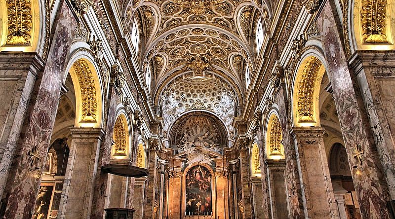 San Luigi Church dei Francesi in Rome, Italy
