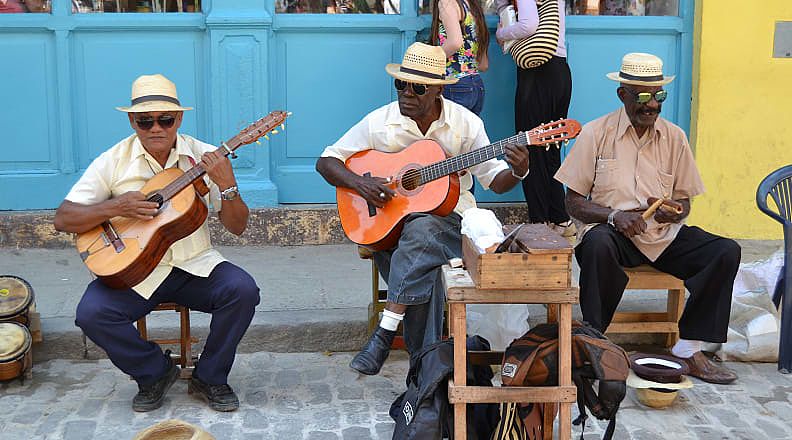 Cuban musician in Havana, Cuba.