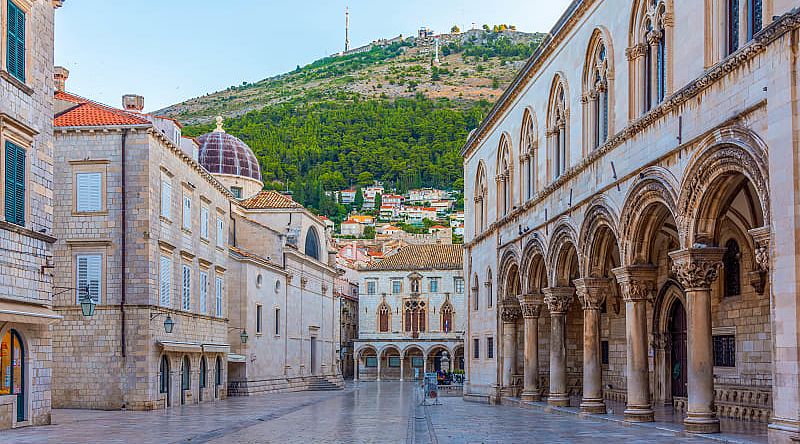 Rector's Palace, filming location for Game of Thrones and Star Wars, in Dubrovnik, Croatia