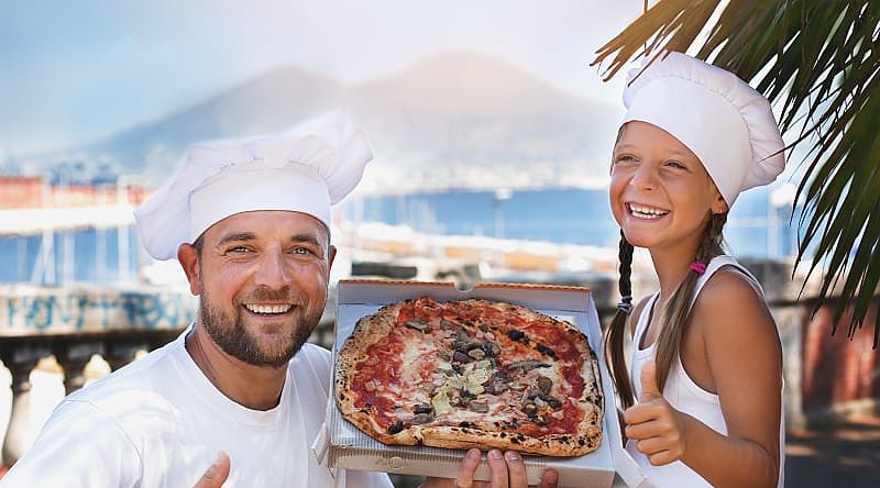 Cooking class for kids in Italy