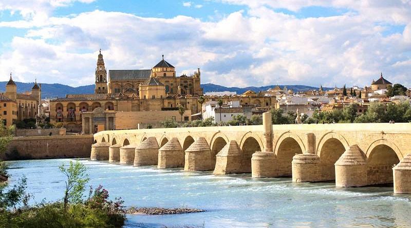 Self Drive Tour of Southern Spain Roman bridge in Cordoba, Spain