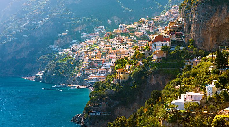 Positano on Italy's Amalfi Coast