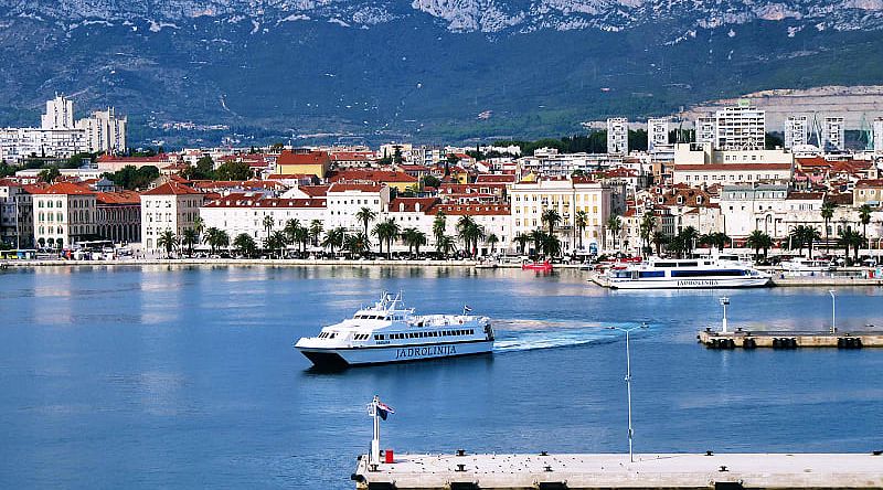 Split waterfront, Croatia Split waterfront, Croatia