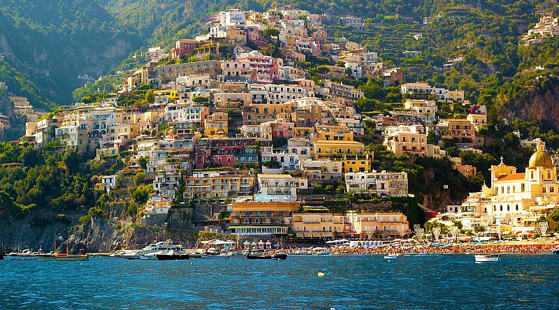 Cliffside village of Positano on Italy's Amalfi Coast Cliffside village of Positano on Italy's Amalfi Coast