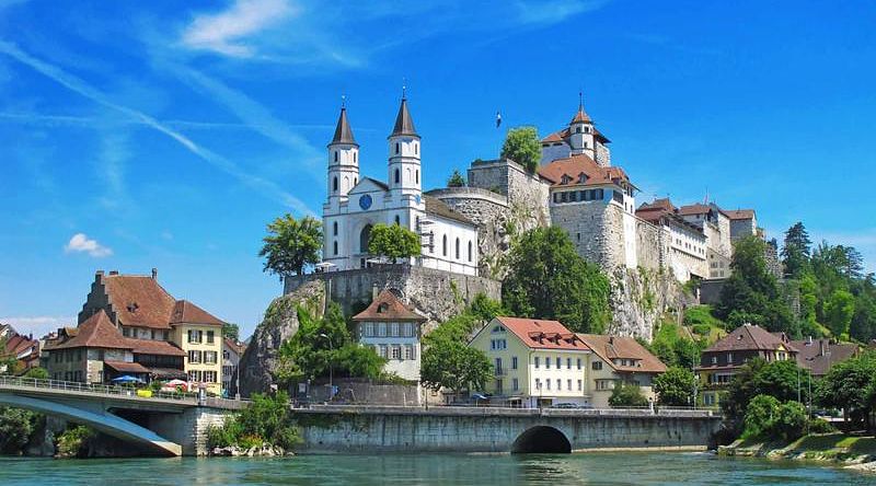 Aarburg Castle near Zurich, Switzerland Aarburg Castle near Zurich, Switzerland