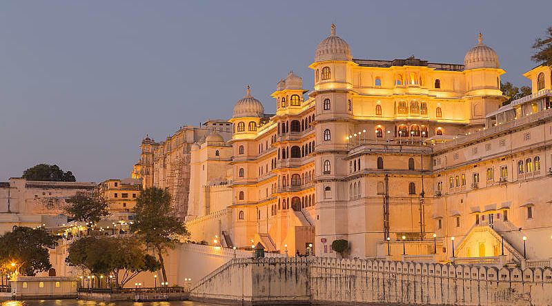 Udaipur City in Rajasthan, India