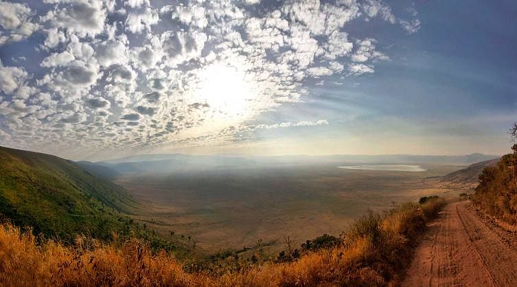 Ngorongoro crater in Tanzania Ngorongoro crater in Tanzania
