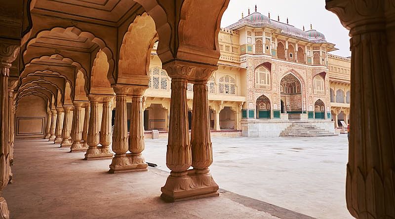 Amber Fort in Jaipur, Rajasthan, India