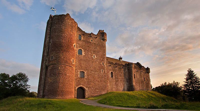 Doune Castle in Stirling, Scotland. Doune Castle in Stirling, Scotland.