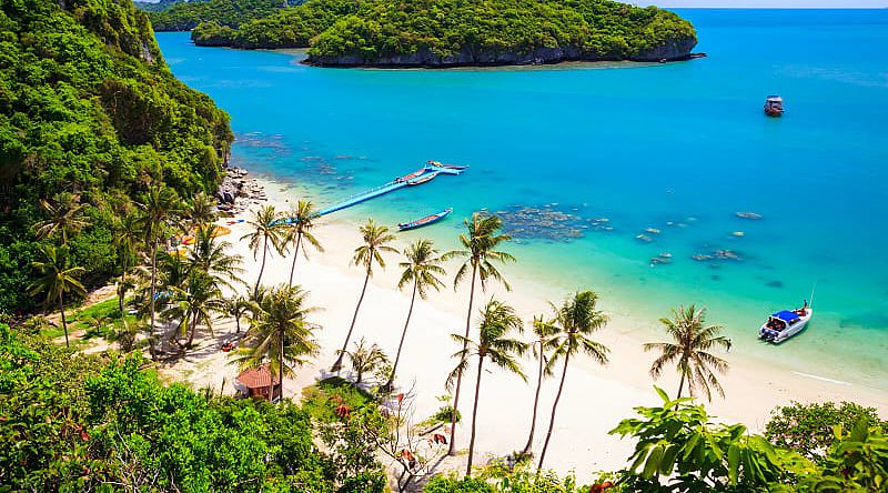 National Marine Park in Koh Samui, Thailand