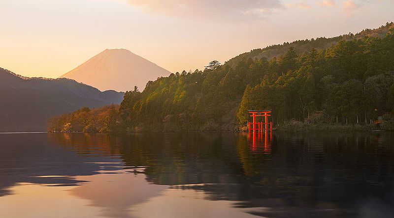 Visit Hakone, the gateway to Mount Fuji's ascent.