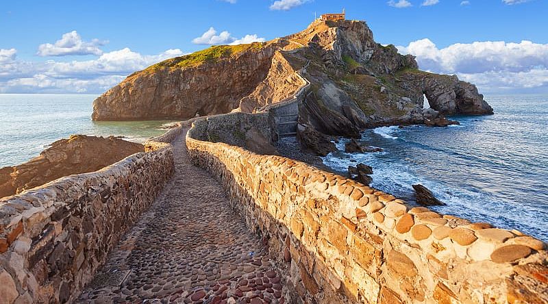 Gaztelugatxe in Basque, Spain. Gaztelugatxe in Basque, Spain.