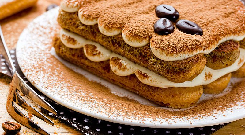 Traditional Tiramisu cake
