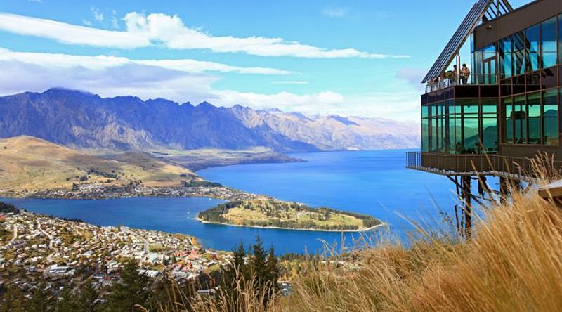 Amazing Family Friendly Tour of New Zealand: Queenstown, Rotorua, Pauanui, Tairua, and More Queenstown aerial view in New Zealand