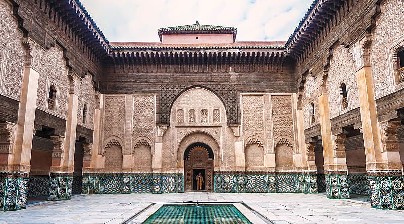 Ben Yusef Madrasa in Marrakesh, Morocco