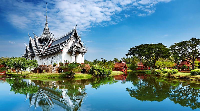 Sanphet Prasat Palace in Thailand