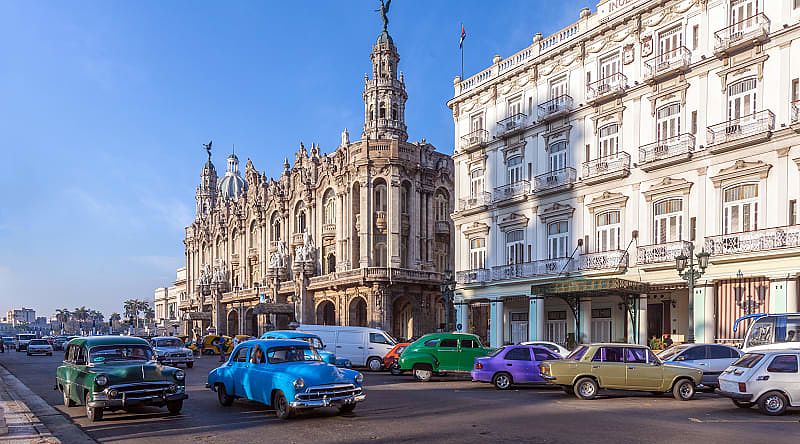 Great Theatre in Old Town Havana, Cuba