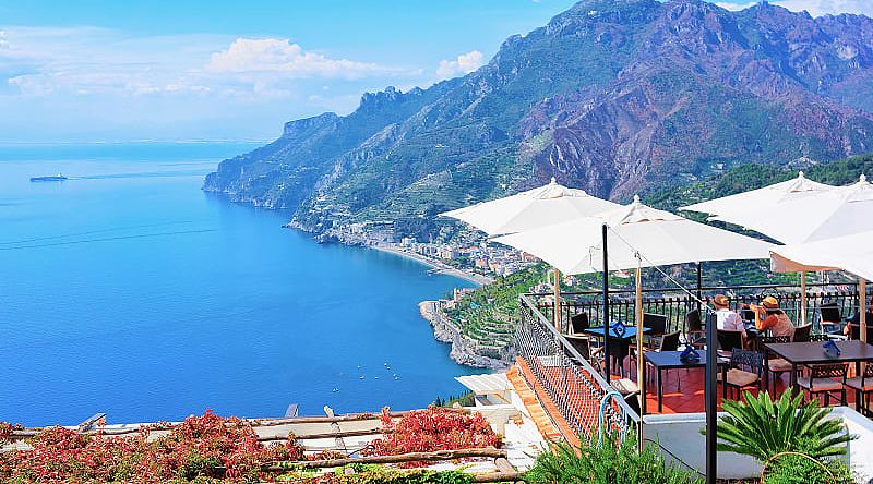 Delight in the radiant charms of the Amalfi Coast when visiting the scenic town of Ravello