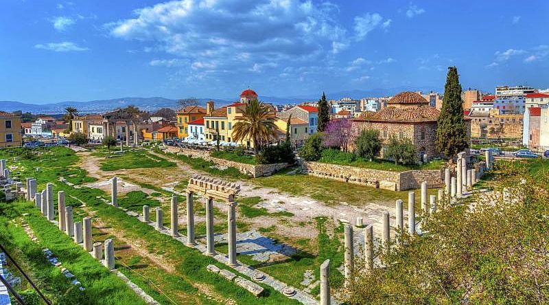 The Greece Explorer Vacation: Myths, History & Present Ancient Agora, Athens, Greece