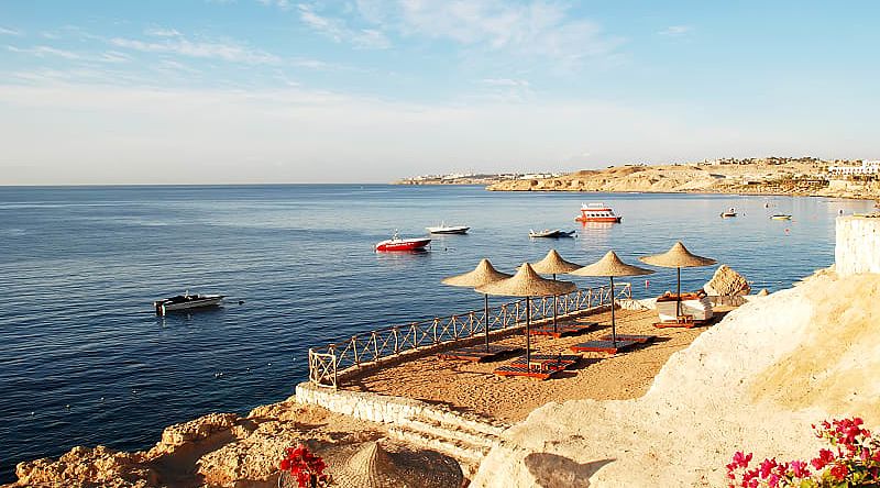 View of Sharm El Sheikh, Egypt