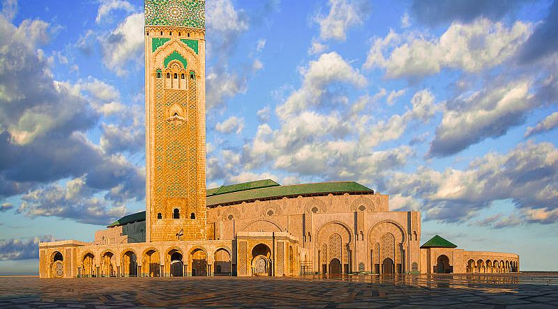Hassan II Mosque in Morocco