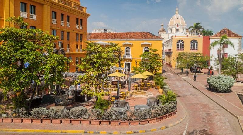 Plaza Santa Teresa in Cartagena